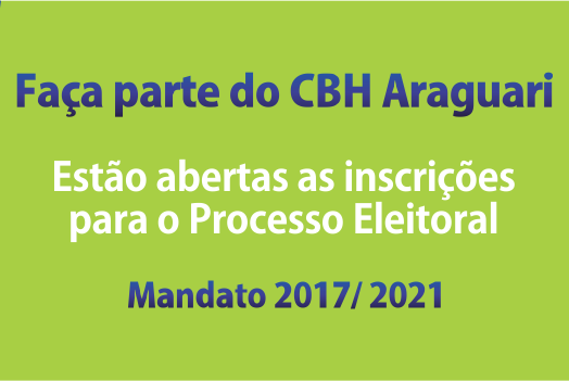 Processo Eleitoral - mandato 2017/2021
