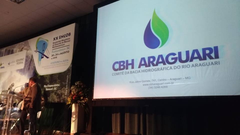 Projeto desenvolvido no CBH Araguari é destaque no XX Encob 2018