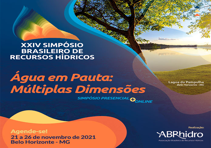 Associação Brasileira de Recursos Hídricos, Governo de Minas e entidades parceiras anunciam XXIV Simpósio Brasileiro de Recursos Hídricos 