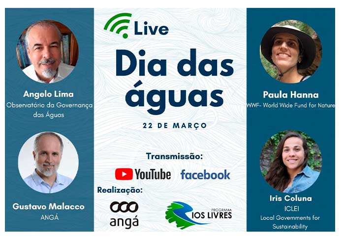 Associação para Gestão Socioambiental do Triângulo Mineiro e Coletivo Rios Livres convidam para “live” em comemoração ao Dia Mundial das Águas
