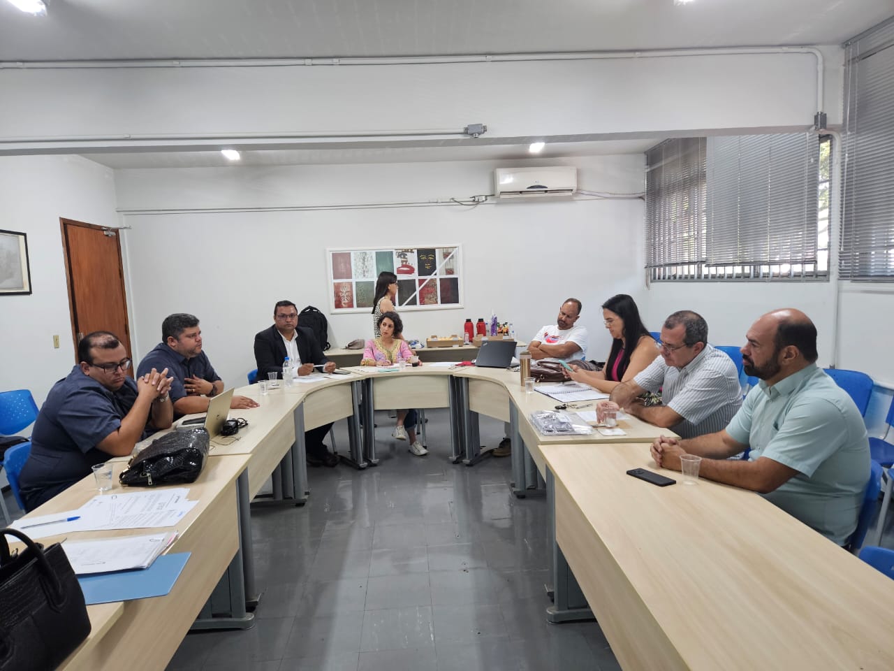 Diretoria e coordenadores das instâncias do Comitê de Bacia Hidrográfica do Rio Araguari se reúnem para planejamento das próximas ações e projetos