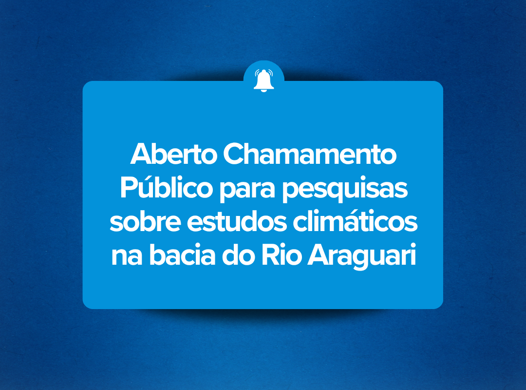 Aberto Chamamento Público para [...]